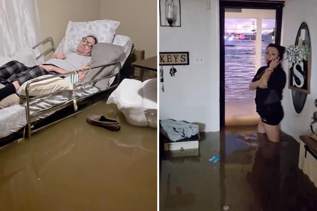 Bedridden Texas father rescued by son-in-law moments before floodwater filled his room, family says