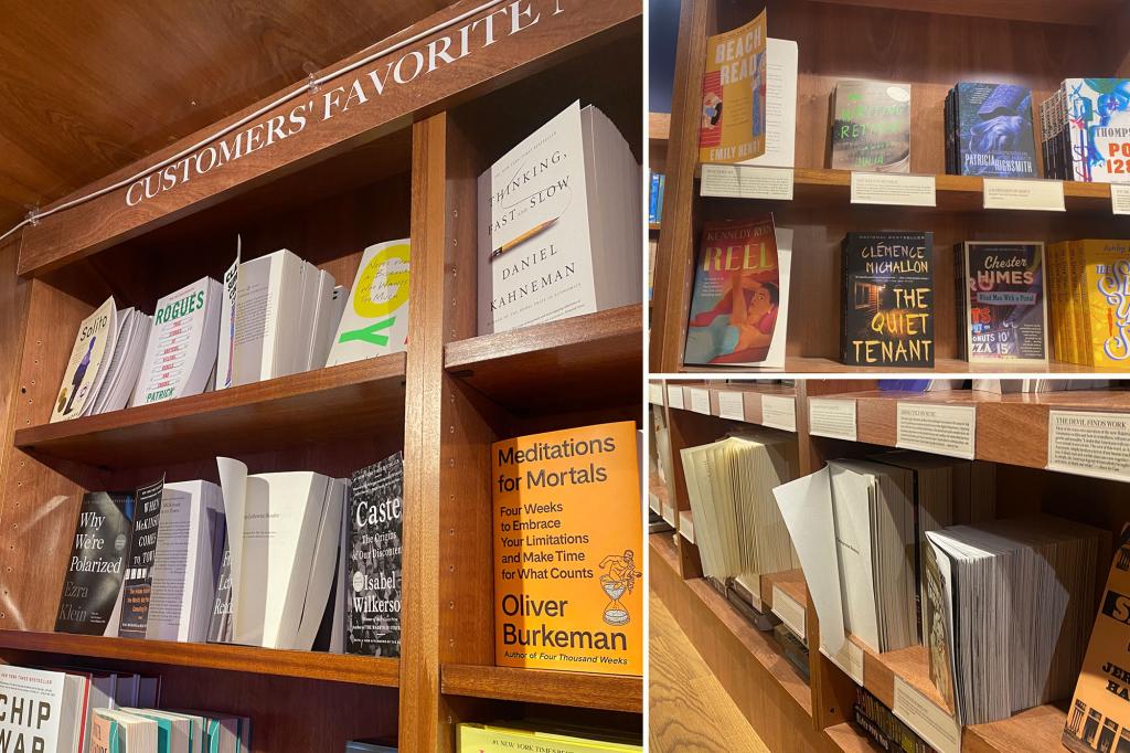 It's so hot and humid that even books are sweating at this NYC bookstore