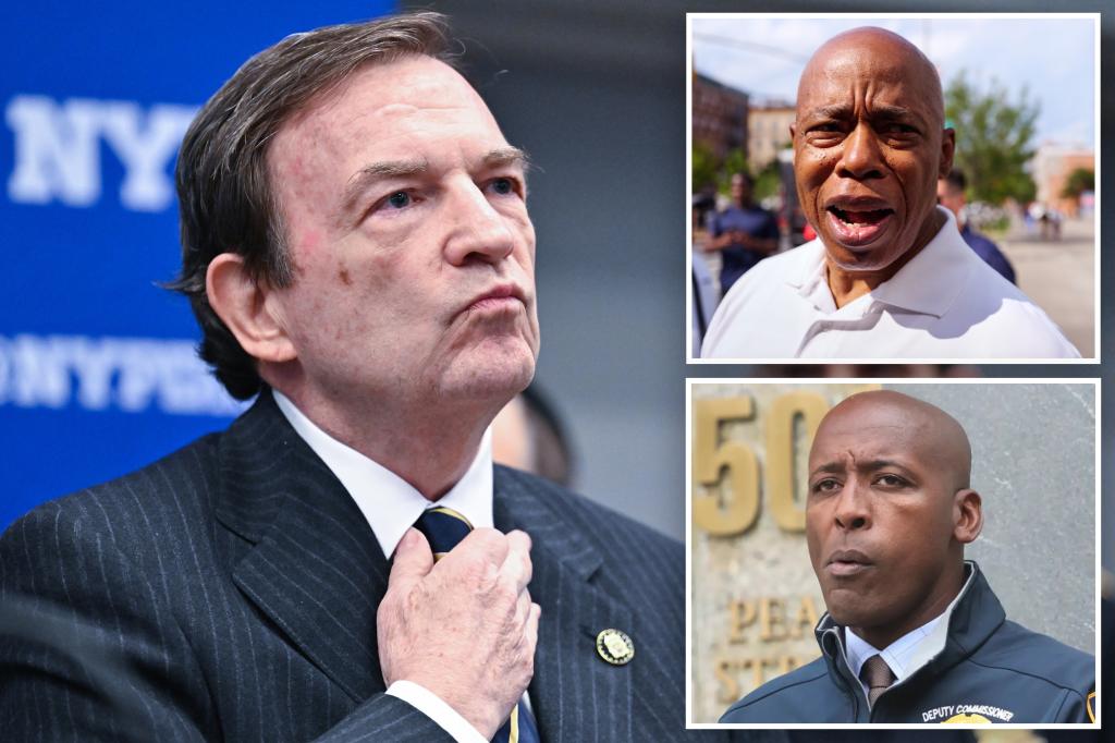 Former NYPD commissioner Tom Donlon to sue Adams, ex-spokesman over claims he was too old and ‘mentally not fit’