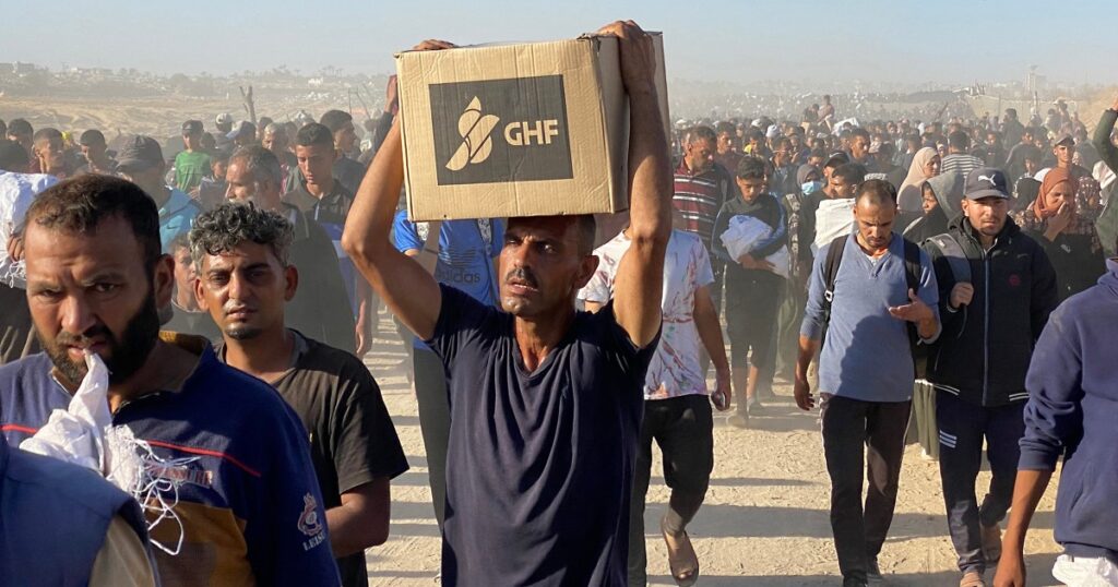 Gaza Humanitarian Foundation says two of its U.S. aid workers injured in Gaza