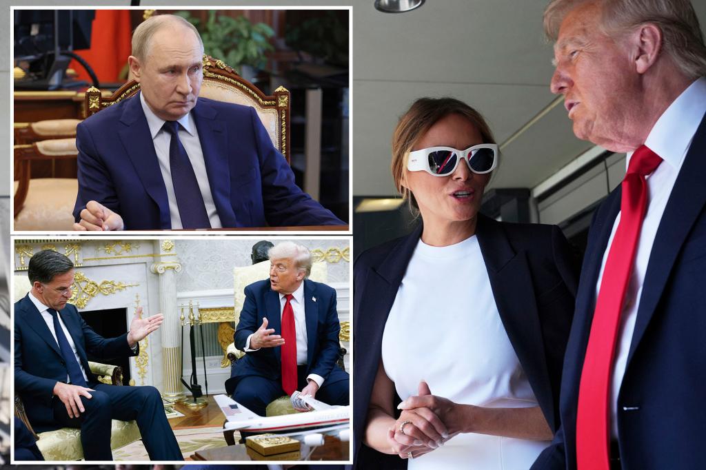 First lady Melania Trump helped convince president to get tough on Russia