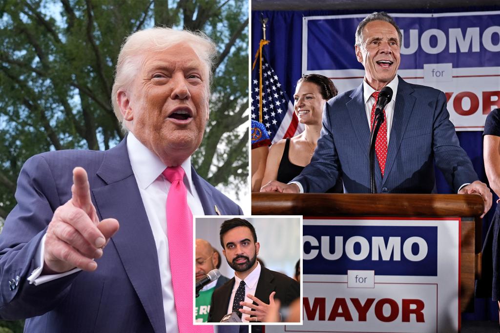 Trump delivers shocking response to Andrew Cuomo's independent bid for mayor against 'communist' Mamdani