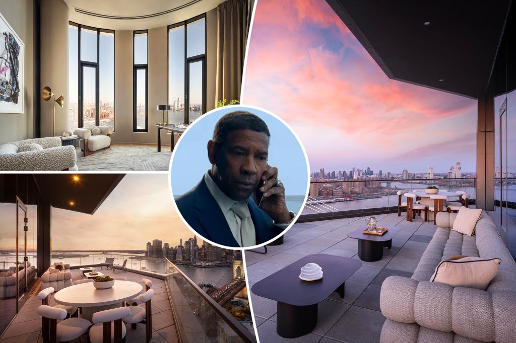 Brooklyn penthouse in Denzel Washington’s ‘Highest 2 Lowest’ lists for $15M