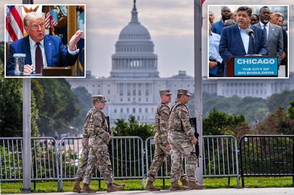 Illinois Gov JB Pritzker says 'action will be met with a response' after Trump threatens to send National Guard to Chicago