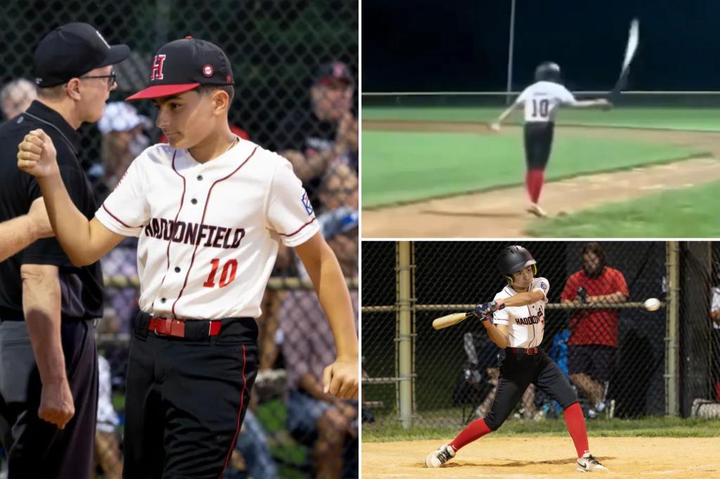 NJ Little Leaguer in bat flip flap raises nearly $10K at auction for his program