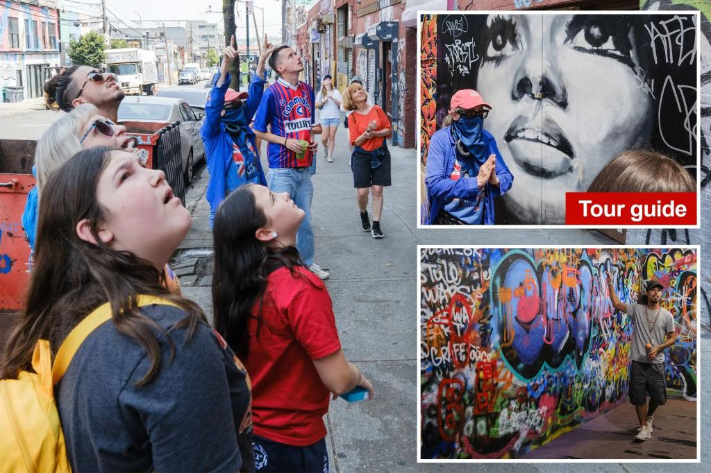 Offbeat NYC graffiti tour survives despite predicted drop in foreign tourism thanks to visitors from this country: ‘They’re obsessed with street art’