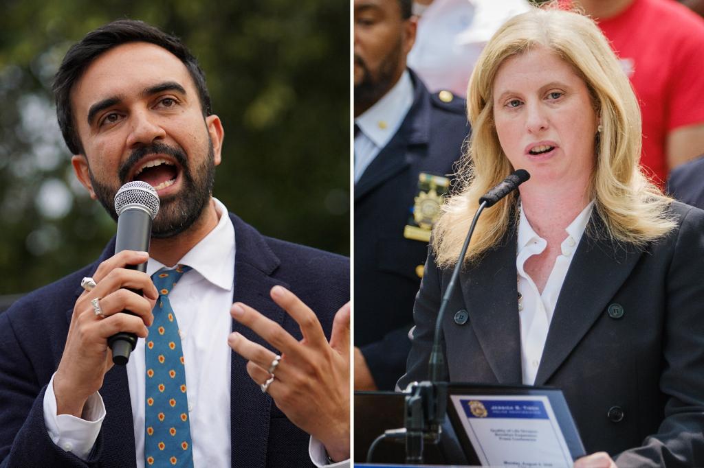 Zohran Mamdani praises NYPD Commish Tisch's crime record but won't commit to keeping her if elected