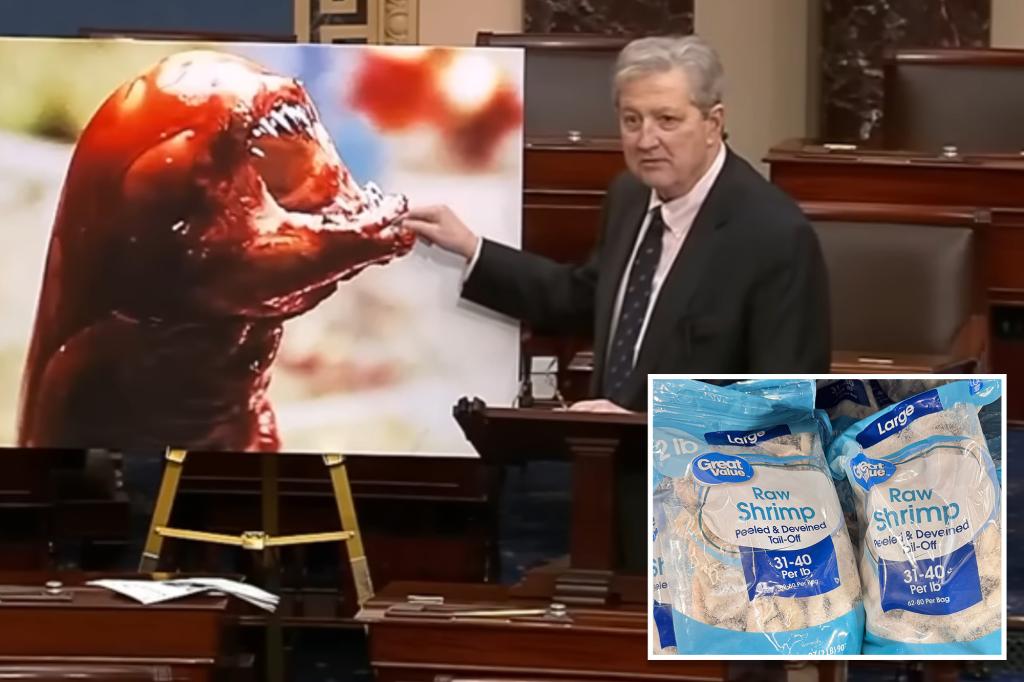 GOP Sen. John Kennedy warns radioactive shrimp could make you 'grow an extra ear'