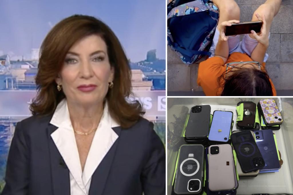NY Gov. Hochul claims kids are better off without phones during school shootings, emergencies