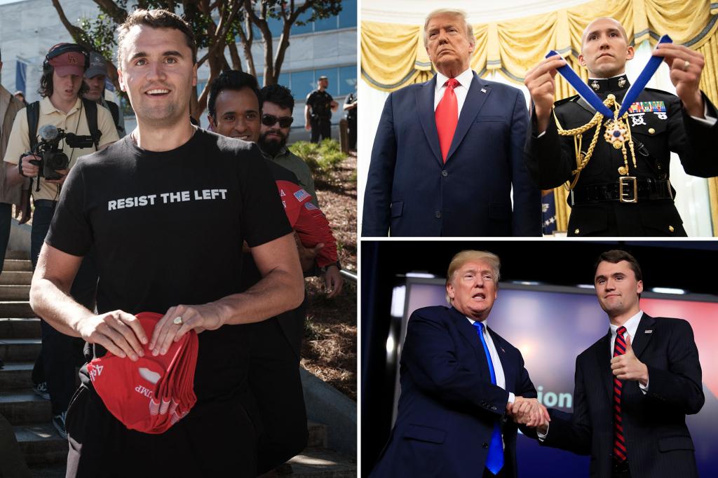 Charlie Kirk to receive Presidential Medal of Freedom posthumously: Trump
